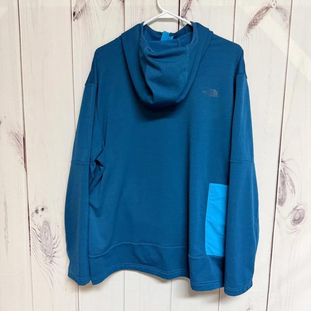 The North Face Men’s‎ Wayroute Hoodie XL Teal Blue EUC
